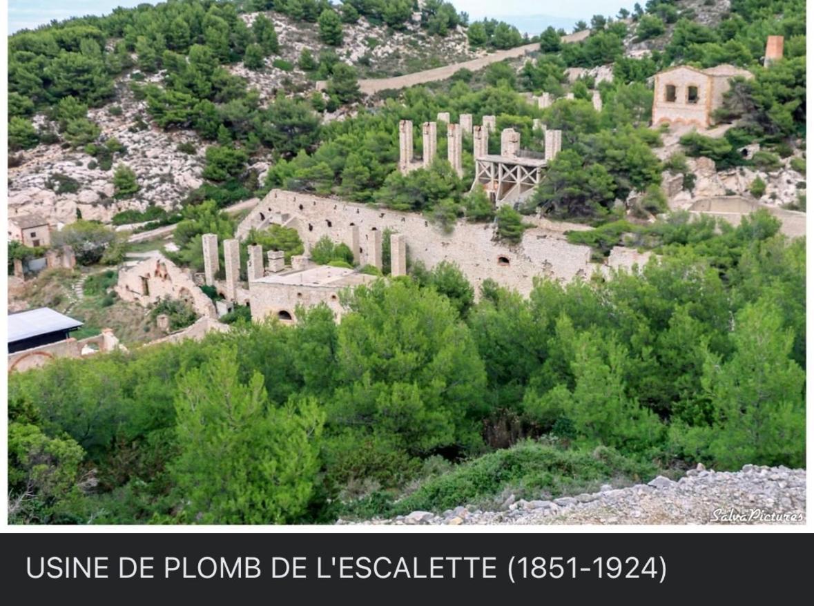 Au Coeur Du Parc National Du Massif Des Calanques, La Flibuste Des Goudes, Maison 2 Chambres, Climatisee, Jardins, Solarium, Proche Plage, Large Vue Mer Marseille Eksteriør bilde