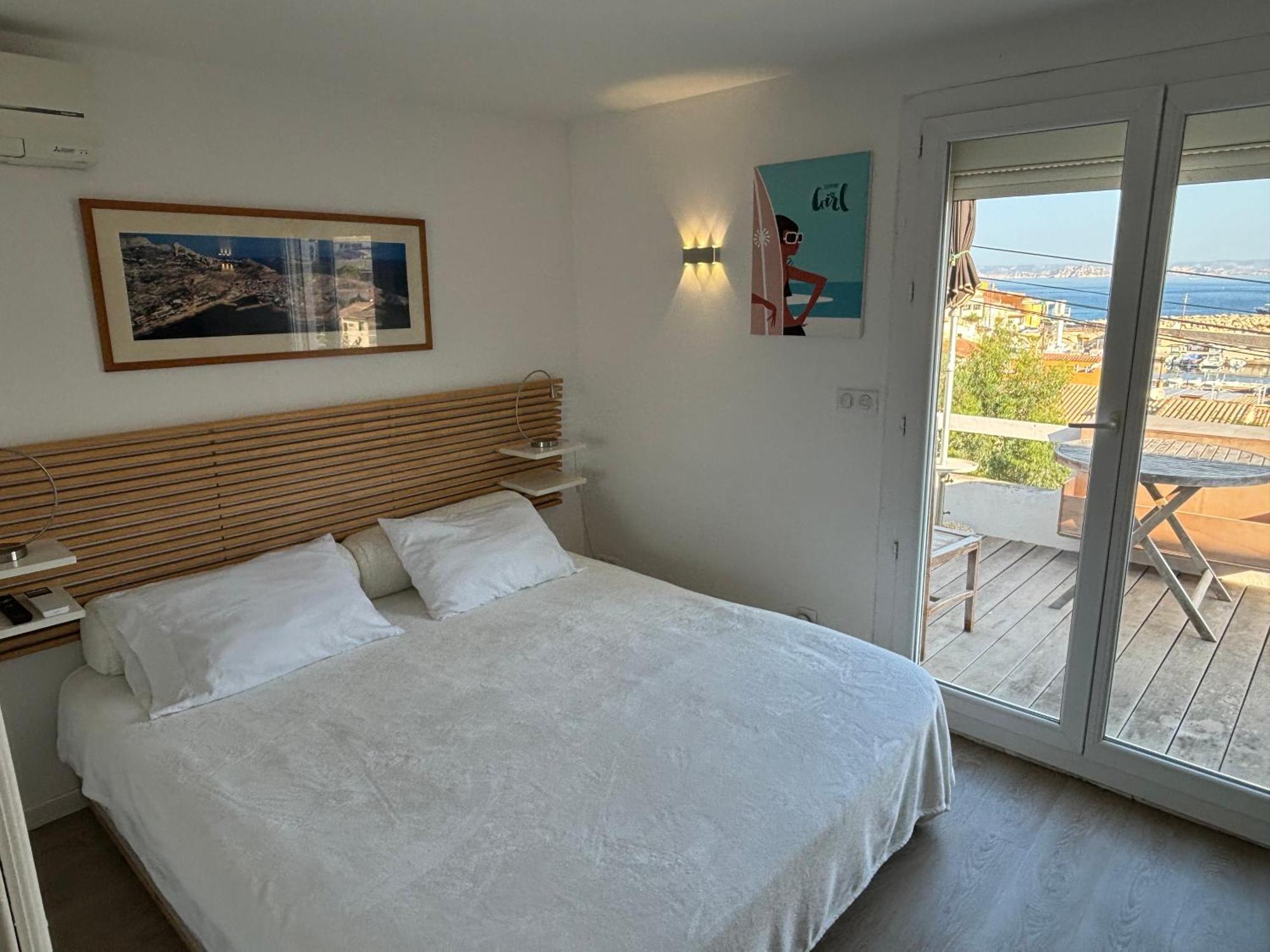 Au Coeur Du Parc National Du Massif Des Calanques, La Flibuste Des Goudes, Maison 2 Chambres, Climatisee, Jardins, Solarium, Proche Plage, Large Vue Mer Marseille Eksteriør bilde
