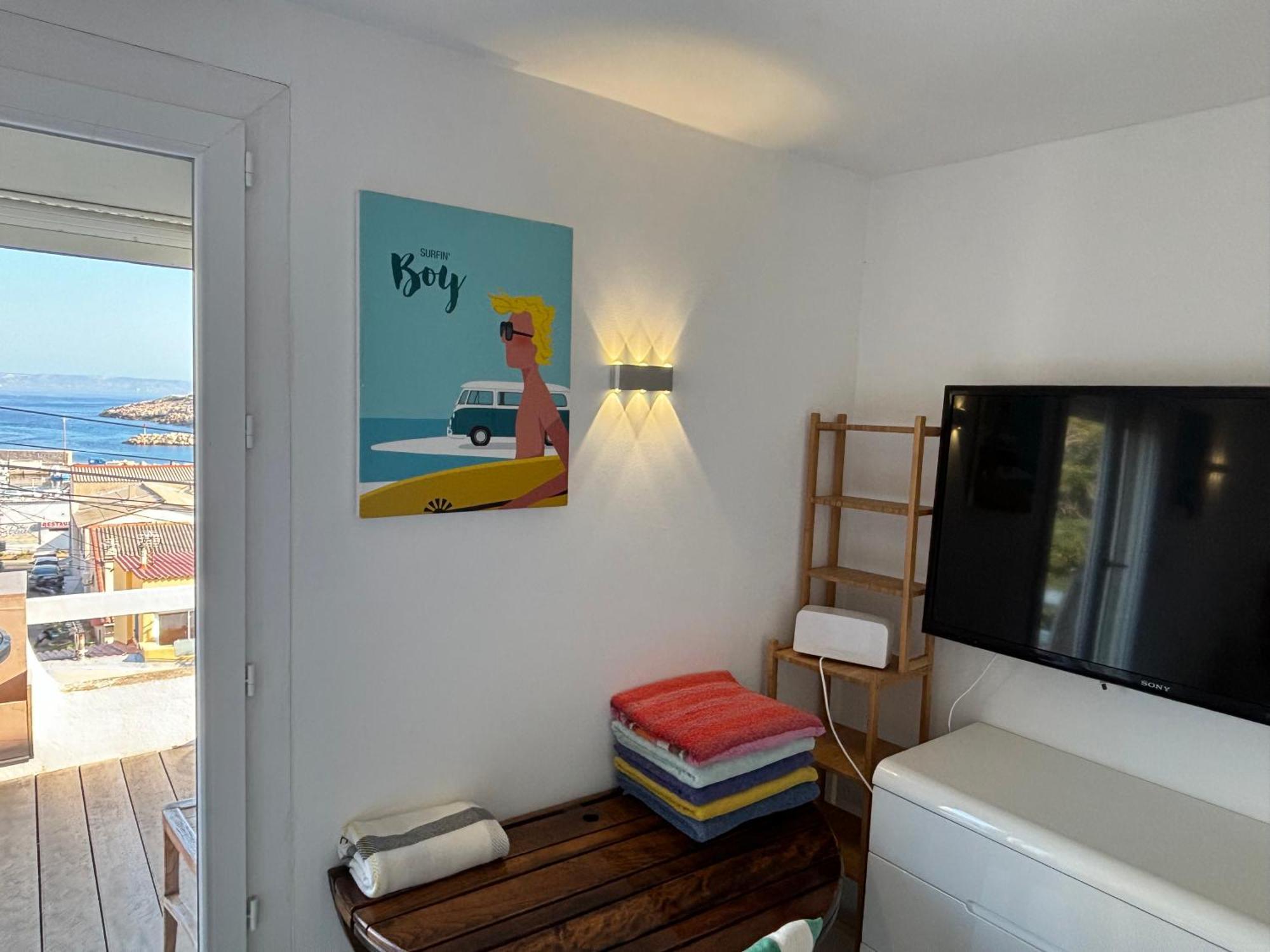 Au Coeur Du Parc National Du Massif Des Calanques, La Flibuste Des Goudes, Maison 2 Chambres, Climatisee, Jardins, Solarium, Proche Plage, Large Vue Mer Marseille Eksteriør bilde