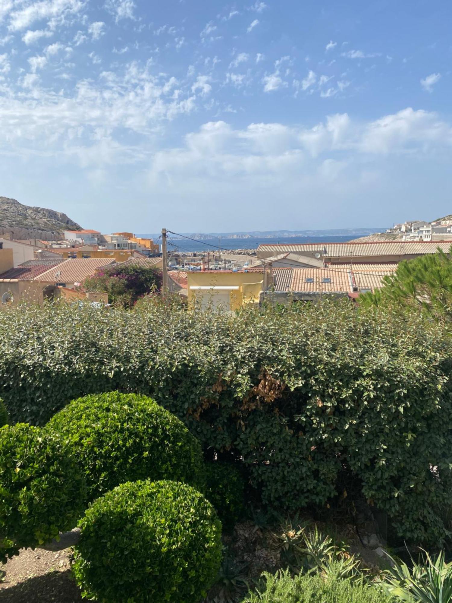 Au Coeur Du Parc National Du Massif Des Calanques, La Flibuste Des Goudes, Maison 2 Chambres, Climatisee, Jardins, Solarium, Proche Plage, Large Vue Mer Marseille Eksteriør bilde